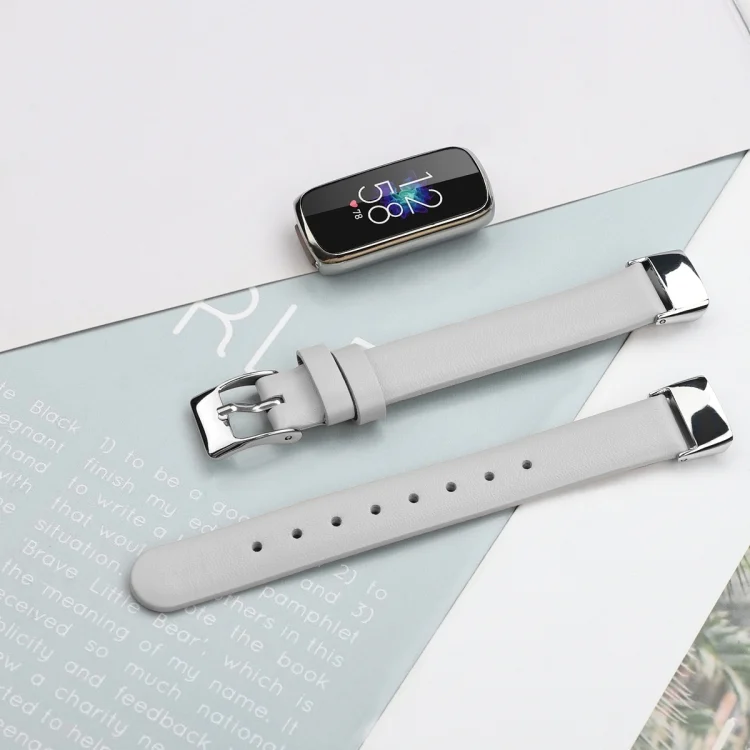 EDA001917401A_4.webp For Fitbit Luxe Leather Replacement Strap Watchband - Image 6