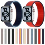Single Lap Nylon Replacement Watchband, Size: S 135mm For Apple Watch Series 6 & SE & 5 & 4 40mm / 3 & 2 & 1 38mm, S 135mm 40mm / 38mm - Image 2