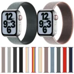 Single Lap Nylon Replacement Watchband, Size: M 145mm For Apple Watch Series 6 & SE & 5 & 4 40mm / 3 & 2 & 1 38mm, M 145mm 40mm / 38mm - Image 2