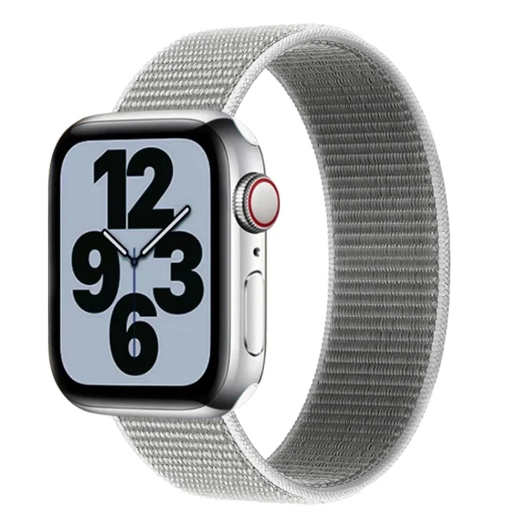 Single Lap Nylon Replacement Watchband, Size: L 155mm For Apple Watch Series 6 & SE & 5 & 4 40mm / 3 & 2 & 1 38mm, L 155mm 40mm / 38mm