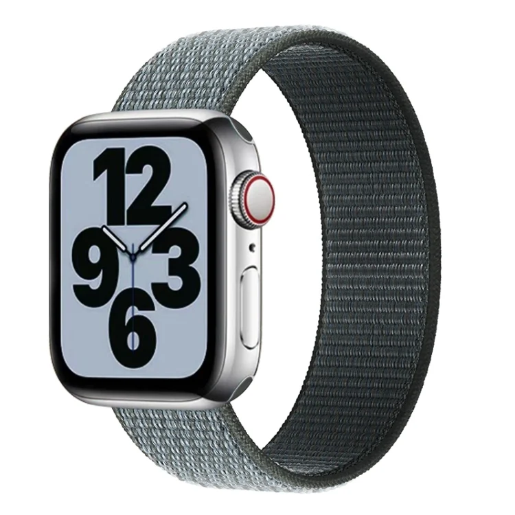 Single Lap Nylon Replacement Watchband, Size: XS 135mm For Apple Watch Series 6 & SE & 5 & 4 44mm / 3 & 2 & 1 42mm, XS 135mm 44mm / 42mm, S 135mm 44mm / 42mm
