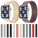 Single Lap Nylon Replacement Watchband, Size: S 145mm For Apple Watch Series 6 & SE & 5 & 4 44mm / 3 & 2 & 1 42mm, S 145mm 44mm / 42mm - Image 2