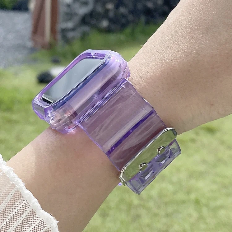 Discoloration in Light Replacement Watchband For Apple Watch Series, 7 45mm / 6 & SE & 5 & 4 44mm / 3 & 2 & 1 42mm, 7 41mm / 6 & SE & 5 & 4 40mm / 3 & 2 & 1 38mm