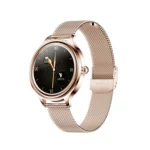 ZX10 1.09 inch HD Color Screen Bluetooth 5.0 IP68 Waterproof Women Smart Watch, Support Sleep Monitor / Menstrual Cycle Reminder / Heart Rate Monitor / Blood Oxygen Monitoring, Style:Steel Strap - Image 9