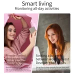 ZX10 1.09 inch HD Color Screen Bluetooth 5.0 IP68 Waterproof Women Smart Watch, Support Sleep Monitor / Menstrual Cycle Reminder / Heart Rate Monitor / Blood Oxygen Monitoring, Style:Steel Strap - Image 7