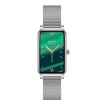 ZX19 1.45 inch HD Screen Bluetooth 5.0 IP68 Waterproof Women Smart Watch, Support Sleep Monitor / Menstrual Cycle Reminder / Heart Rate Monitor / Blood Oxygen Monitoring, Style: Steel Strap - Image 9