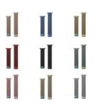 Adjustable Dual Section Milan Replacement Watchband For Apple Watch Series, 7 45mm / 6 & SE & 5 & 4 44mm / 3 & 2 & 1 42mm, 7 41mm / 6 & SE & 5 & 4 40mm / 3 & 2 & 1 38mm - Image 4