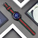 For Samsung Galaxy Watch4 40/44mm & Watch4 Classic 42/46mm Split Nylon Replacement Strap Watchband - Image 5