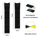 Silicone Magnetic Replacement Strap Watchband - Image 2