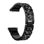 Three-beads Diamond Steel Replacement Strap Watchband