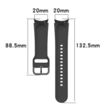 Silicone Flat Buckle Replacement Strap Watchband - Image 2