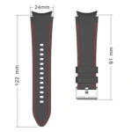 Silicone Stitching Replacement Strap Watchband - Image 2