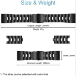26mm Titanium Alloy Quick Release Replacement Watchband - Image 3