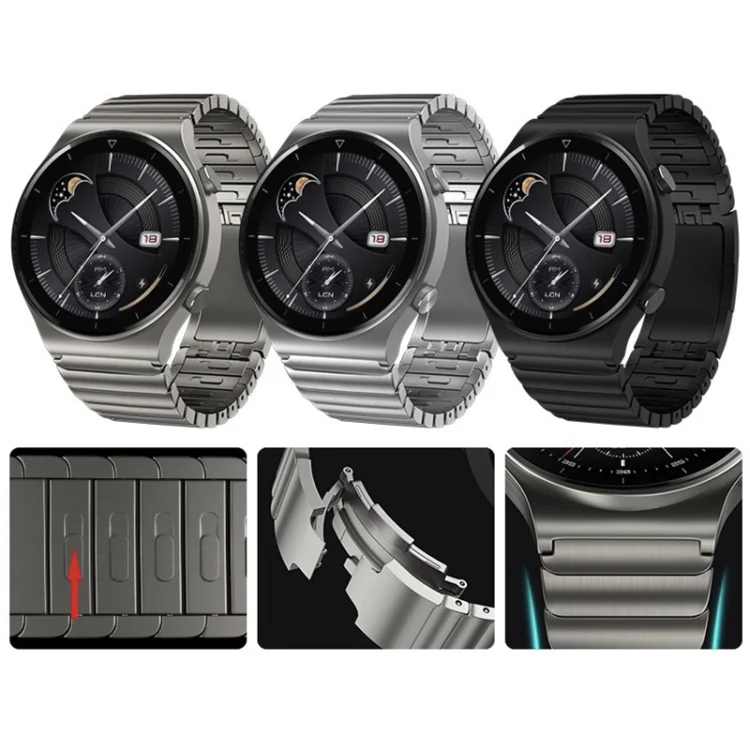 EDA002059801_B2.webp 22mm Self-demolition Stainless Steel Metal Replacement Watchband - Image 3