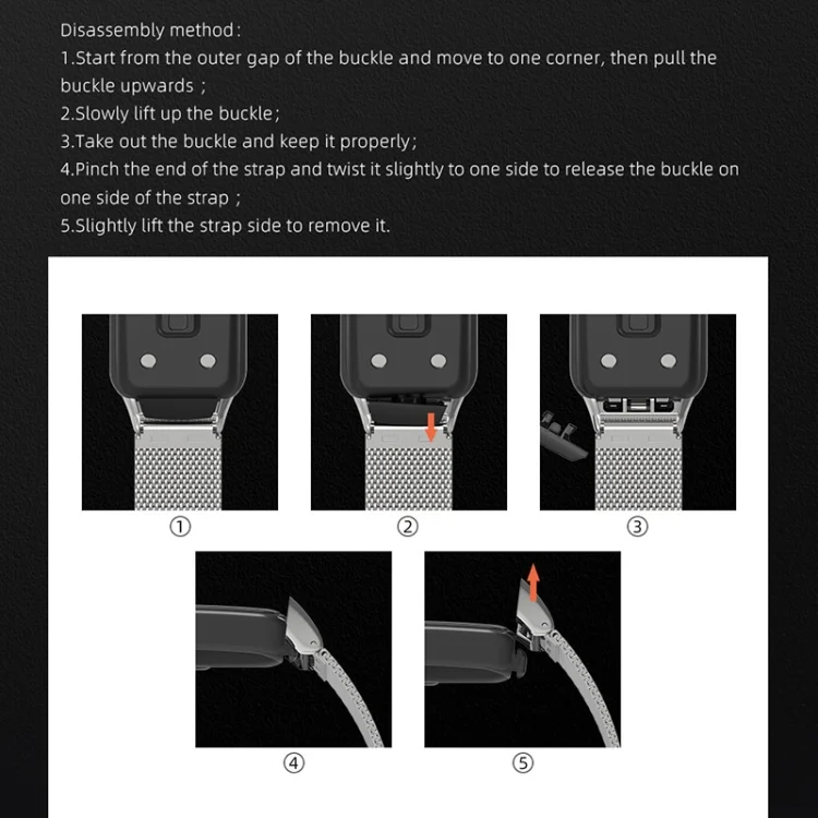 EDA002062201_B5.webp MIJOBS Milan Stainless Steel Replacement Strap Watchband - Image 6
