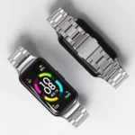 MIJOBS Three Strains Stainless Steel Metal Buckle Replacement Strap Watchband - Image 2