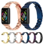 MIJOBS Three Strains Stainless Steel Metal Buckle Replacement Strap Watchband - Image 5