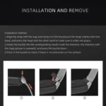 MIJOBS Bamboo Joint Stainless Steel Metal Buckle Replacement Strap Watchband - Image 3