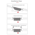 MIJOBS Breathable Silicone Replacement Strap Watchband with Hole - Image 7