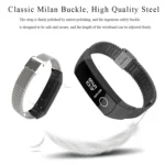 MIJOBS Milan Stainless Steel Metal Buckle Replacement Strap Watchband - Image 4