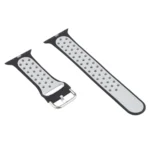 Silicone Replacement Strap Watchband + Protective Case with Screen Protector Set For Apple Watch Series - Image 3