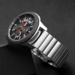For Samsung Smart Watch One-bead Steel Butterfly Buckle Replacement Strap Watchband - Image 6