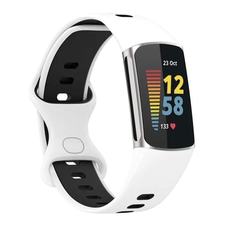 EDA002175001A_3.webp Two-color Silicone Replacement Strap Watchband - Image 6