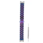 Seven-bead Stainless Steel Replacement Strap Watchband - Image 4