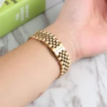 Five-bead Stainless Steel Replacement Strap Watchband - Image 7
