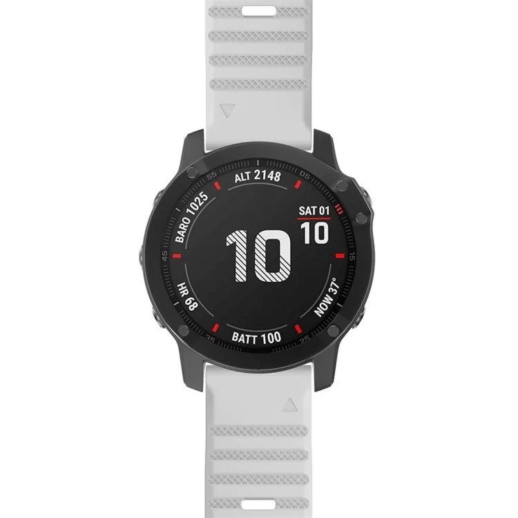 EDA00220001A_2.webp For Garmin Fenix 6 22mm Silicone Smart Watch Replacement Strap Wristband - Image 4