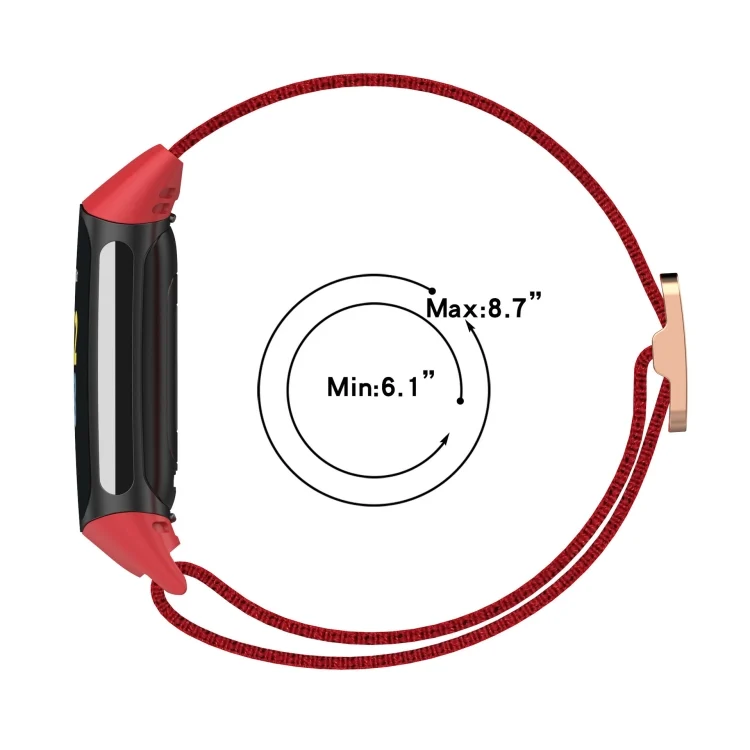 EDA002206201_B2.webp Elastic Nylon Braid Replacement Strap Watchband - Image 3