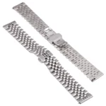 Five-bead Stainless Steel Replacement Strap Watchband - Image 4
