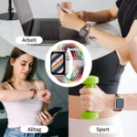 Nylon Braid One Buckle Replacement Watchband For Apple Watch Series - Image 3