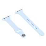 Slimming Silicone Replacement Watchband For Apple Watch Series - Image 5