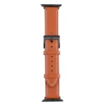 Leather Replacement Watchband For Apple Watch Series