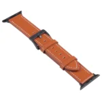 Leather Replacement Watchband For Apple Watch Series - Image 2