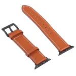 Leather Replacement Watchband For Apple Watch Series - Image 3