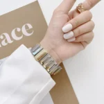 Lightning Shape Stainless Steel Replacement Watchband For Apple Watch Series - Image 7