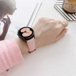 Lychee Texture Leather Strap Watchband - Image 3