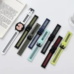 Two-color Silicone Strap Watchband - Image 2