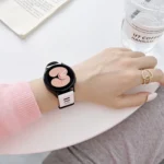 Two-color Silicone Strap Watchband - Image 3