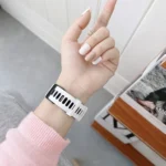 Two-color Silicone Strap Watchband - Image 4