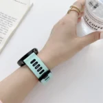 Two-color Silicone Strap Watchband - Image 5