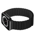 Silicone Magnetic Integrated Long Strap Watchband For Apple Watch Series - Image 6