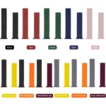 Silicone Magnetic Integrated Long Strap Watchband For Apple Watch Series - Image 3