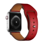 Leather Replacement Watchband For Apple Watch Series - Image 2