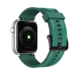 Carbon Fiber Texture Replacement Watchband For Apple Watch Series - Image 4