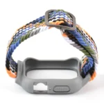 TPU Frame Buckle Braid Integrated Replacement Watchband For Apple Watch Series - Image 3