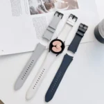 Double-sided Leather Strap Watchband - Image 3