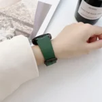 Double-sided Leather Strap Watchband - Image 4